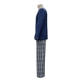 thumbnail image 4 of Pijama George Talla M con Pantalón Plúmbago y Cuadros, 4 of 4