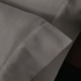 thumbnail image 4 of Aster Parker 100% Organic Cotton Super-Soft Bed Sheet Set with Pillowcases, Fair Trade & GOTS Certified Cotton (Gray, Queen), 4 of 6