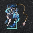 thumbnail image 5 of Marcapáginas de metal con forma de figura de Genshin Impact para mujeres y hombres, colección de fanáticos de los juegos, regalos, marcapáginas para amantes de los libros, 5 of 5