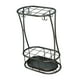 thumbnail image 4 of Paragüero de interior Organizador de paraguas Caja de almacenamiento de hierro portátil multifunción Negro, 4 of 9
