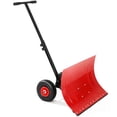 thumbnail image 1 of Bingirl Pelle à Neige avec Roues 29,1 Po L et 19,3 Po H Pousse-Neige Robuste pour Entrée Pelle Pousse-Neige Ergonomique avec Déneigement Angle Ajustable et H H&LE pour Chaussée d'Entrée, 1 of 7