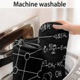 thumbnail image 3 of Math Equations Lab Tools Black Pattern Bathroom Rugs Mat,Non Slip Microfiber Bathroom Rug,Rubber Backing,Soft Bathroom Mats for Bathroom Floor,Tub and Shower,17x30in(43x75cm), 3 of 3