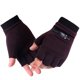 thumbnail image 1 of Guantes cálidos de medio dedo para hombre, para escribir, conducir, andar en bicicleta, guantes de medio dedo abiertos con forro polar y engrosados para mujer, otoño e invierno, 1 of 6