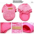 thumbnail image 2 of kladzum Dogs Sweatshirt 9 Colors Pet Dog Classic Sweater Wool Sweater Clothes Warm Sweater Winter Warm Dog Clothes, 2 of 3