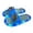 Blue 2, variant on Light Up Sole Bohemian Slippers For Adults, Cartoon Couple Style Comfort Illuminated Footwear For Indoor Home Daily Wear For Women & Man