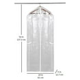 thumbnail image 4 of Mainstays Suit and Dress Hanging Bag, Arctic White / Non-Woven, 4 of 7