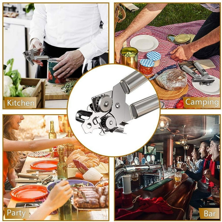 ✓BEST SELLER Can Opener Manual Handheld Heavy Duty Hand Can