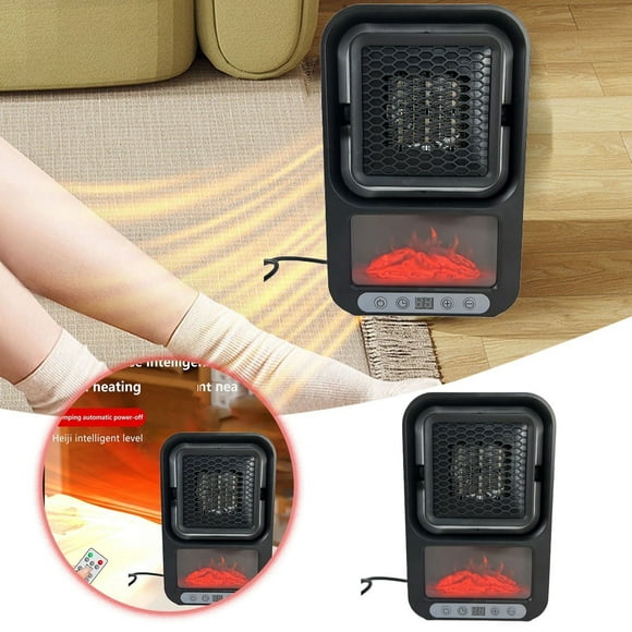 Oliegs Chaussons Portables de Bureau Chauffage Rapide Trois Générations Chauffage à Flamme Mini Petit Chauffage Maison Ventilateur Portable Chauffage Rapide Caractéristiques.Profiter de la Chaleur Toute l'Hiver Long Noël