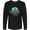 AB-Black, variant on Inktastic Spaceship Funny Alien Outer Space Long Sleeve T-Shirt