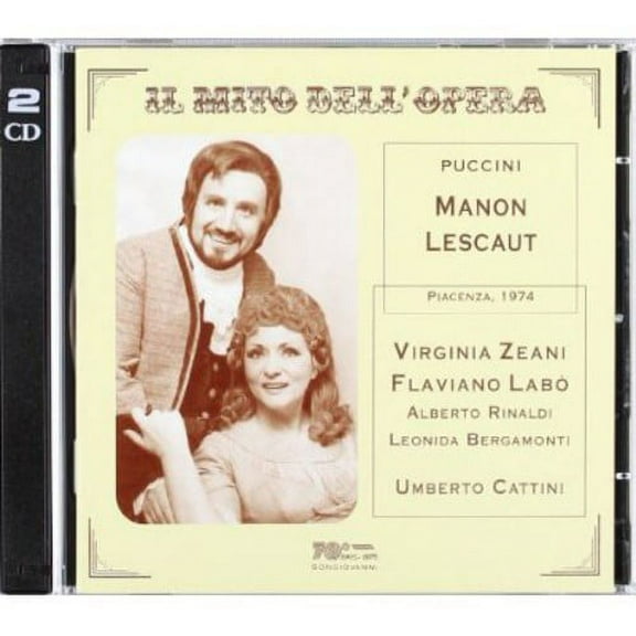 Umberto Cattini - Manon Lescaut - Music & Performance - CD