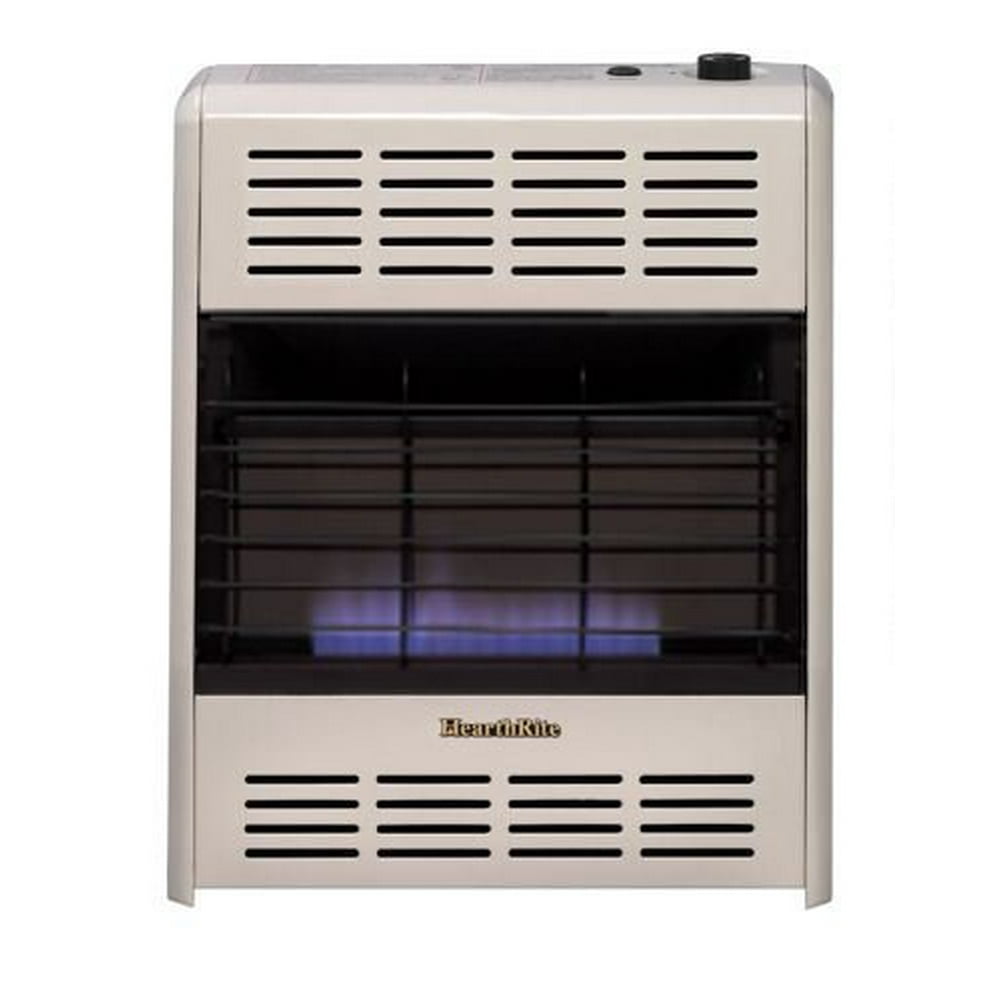 HearthRite Vent-Free Blue Flame Heater LP 6000 BTU, Manual Control