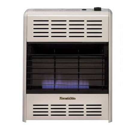 HearthRite Vent-Free Blue Flame Heater LP 6000 BTU, Manual Control