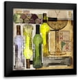thumbnail image 1 of Wolk, Lisa 12x12 Black Modern Framed Museum Art Print Titled - Time for Wine, 1 of 5