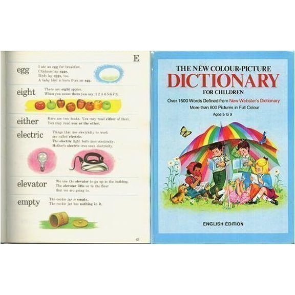 Pre-Owned The New Colour-Picture Dictionary for Children (Hardcover) 0710502508 9780710502506