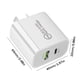 thumbnail image 4 of Cargador Pared USB Tipo C PD QC3.0 20W para Smartphone (Enchufe 20W), 4 of 8