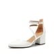 thumbnail image 1 of Zapatos de Tacón Bajo con Punta Fina para Mujer DREAM PAIRS en Blanco, 1 of 8