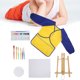 thumbnail image 4 of Juego De Pintura Acrílica Para Niños, Mezcla De Colores, Portátil, Práctico, Seguro, Saludable, Exquisito, Hermoso Juego De Pintura Acrílica Para Educación Temprana, 4 of 8