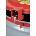 thumbnail image 3 of Justrite 26753 Drum Cover With Vent and Gasket for 55 Gallon Drum, Self-Latching, Steel, Red - 26753, 3 of 3