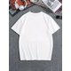 thumbnail image 2 of Regular Size Big & Tall Men's Summer T-Shirt - Funny 'Hold On, I'm Overstimulated' Graphic Print, Casual Short Sleeve Tee for Casual Attire, Casual Sporty Tee, Summer Gifts, 2 of 7