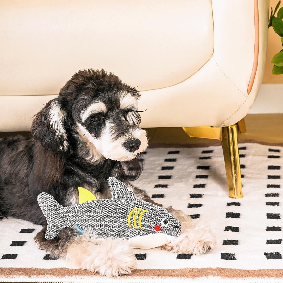 Hugsmart Shark Dog Plush Toy