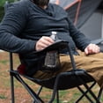 thumbnail image 5 of Timber Ridge Sycamore Quad Fold Camping Chair, Red and Gray, Adult, 5 of 11