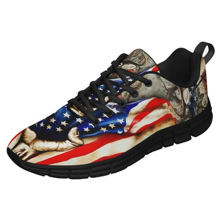 

Deer Hunting Running Shoes Sneakers Mesh Black Size 8.5