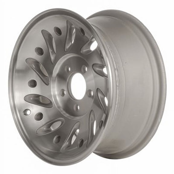 KAI 15 X 7 Reconditioned OEM Aluminum Alloy Wheel, Machined and Silver, Fits 1998-1999 Ford Ranger