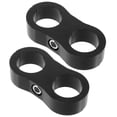 thumbnail image 1 of 2pcs Hose Clamp 20mm Heater Hose Clip Fuel Line Mounting Clamp 2-hole Line Clamp, 1 of 6