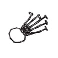 thumbnail image 1 of Skeleton Hand Bracelet with Rings Bracelet Halloween Elasticity Wristband for Party black, 1 of 7