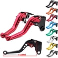 thumbnail image 2 of Huggegwe Leviers de Frein de Moto Réglables pour BMW G310R/G310GS 2017-2018 (Rouge) CA919-134370, 2 of 5