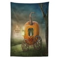 thumbnail image 3 of Ambesonne Fantasy Tablecloth Rectangular Table Cover, Cartoon Tale, 52"x70", Multicolor, 3 of 4