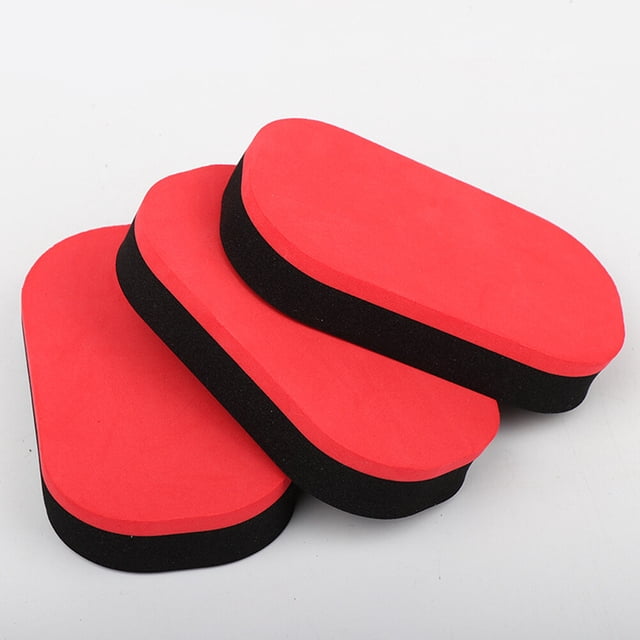 UPGRATOR Red Cleaning Sponge 1Pack for Table Tennis Bat 3.8x2.4x0.9in