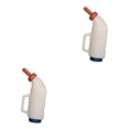 thumbnail image 3 of Methold 2L/4L Calf Milk Bottle Hand Rearing Poddy Weaning Milking Feeder Farm Teat MP51A 4L 2Conjunto, 3 of 6