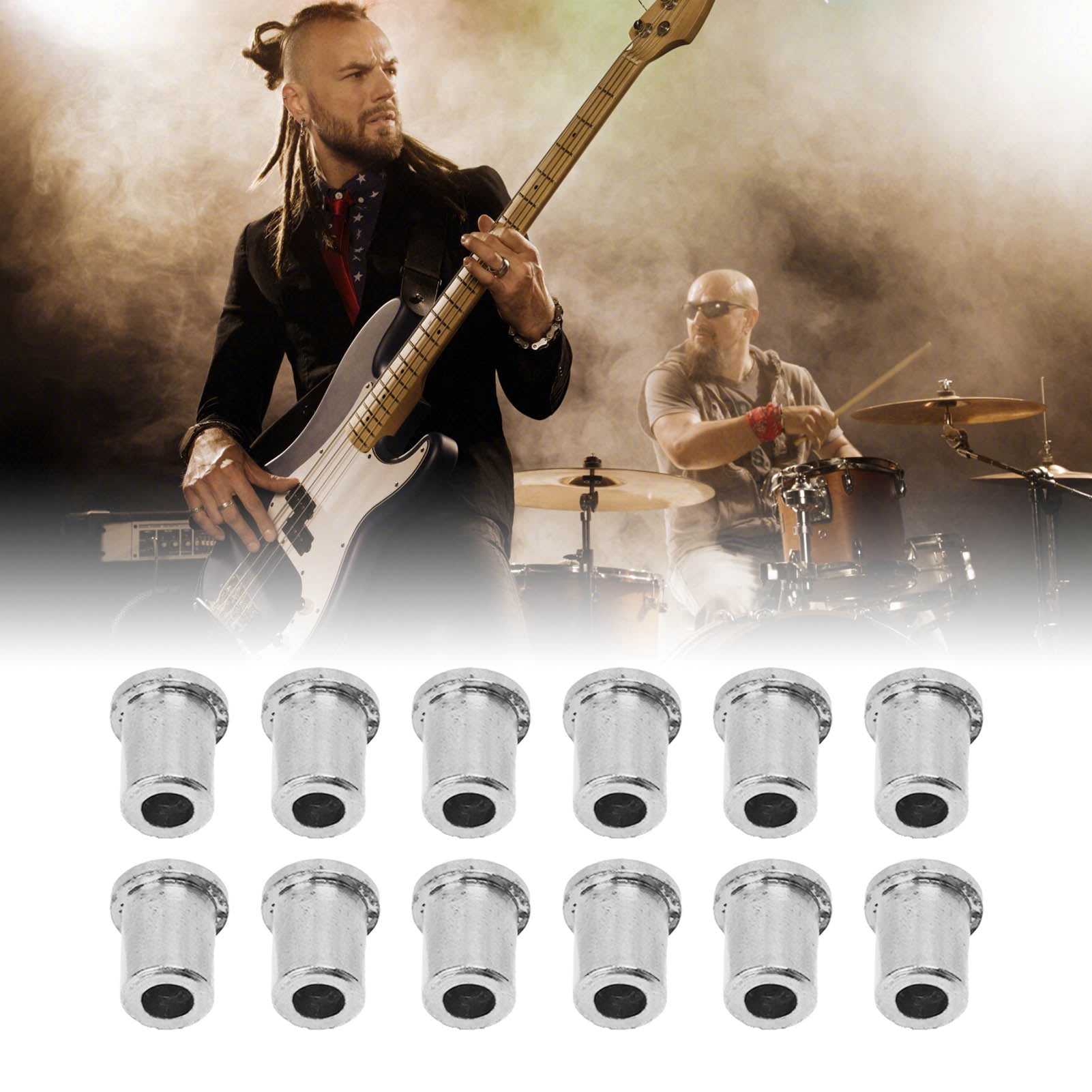 Broche Guitare Électrique Avec Chaîne - Disponible En Six Couleurs