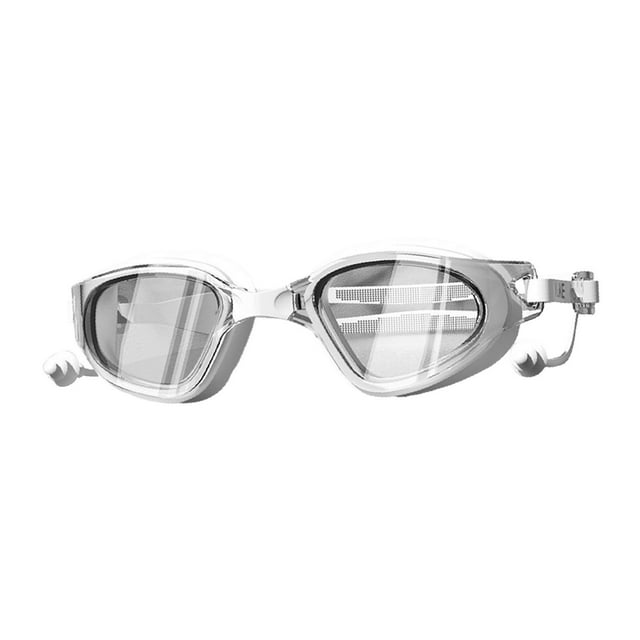 Guardoinrt Lunettes de Natation Étanches Sangle Réglable Étanche Sangle Réglable Sports Nautiques Extérieurs PP Blanc 20x5cm