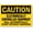 Warning Sign 2, variant on Caution Electronically Controlled Equipment Auto-Start Sign - 12×8 Inches, OSHA-Compliant Metal Tin Sign, Machine Safety & Compliance Decor