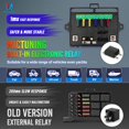 thumbnail image 3 of MICTUNING P1s RGB 6 Gang Switch Panel, Multifunction Toggle Momentary Strobe Pulsed Switch Pod with Backlit Off 5 Level Brightness Circuit Control Relay System Box f, 3 of 7