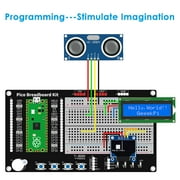 52Pi Raspberry Pi Pico Micro Python Programing Kit for Raspberry Pi Beginners & Software Engineer