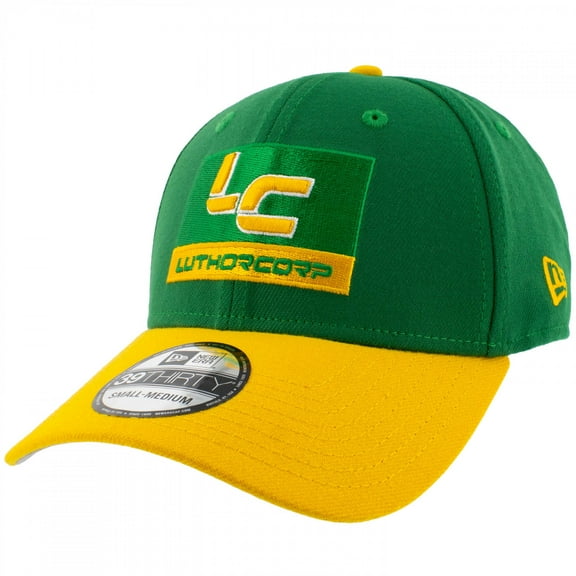 Luthorcorp Logo New Era 39Thirty Fitted Hat-Large/XLarge