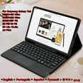 thumbnail image 2 of Keyboard Case For Samsung Galaxy Tab S9 Ultra Tablet Keyboard For Galaxy Tab A9 S8 S7 FE Plus S6 Lite Magnetic Keyboard Cover Russian Black S9 FE 10.9inch, 2 of 6