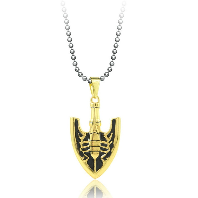 for Jojo s Bizarre Adventure Necklace Metal for Arrow Pendant