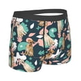 thumbnail image 2 of KLL Labrador Retriever Dog Men's Cotton Boxer Briefs Underwear-Medium, 2 of 8