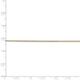 thumbnail image 2 of Primal Gold 14 Karat Yellow Gold 0.8mm Light-Baby Rope Chain Necklace, 2 of 5