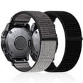 thumbnail image 2 of Vodtian 22mm Quick Fit Nylon Bands Compatible with Garmin Fenix 8 47mm/Fenix 7/6/5, Approach S62/S60/S70 47mm, Solo Loop Sport Strap for Epix 2/Epix Pro 47mm/Descent G2/G1, 2 of 7