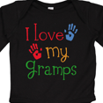 thumbnail image 4 of Inktastic I Love My Gramps Cute Grandkids Boys or Girls Long Sleeve Baby Bodysuit, 4 of 5