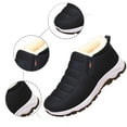 thumbnail image 7 of Daznico Mens Sneakers,Winter Thermal Lined Sneakers Soft Sole Comfortable Warm On Casual Sports Walking Shoes,Sneakers for Women,Size:7.5, 7 of 7