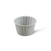 SimpleGood White Disposable Paper Baking Cups Ramekins for cupcakes muffins rolled rim 50