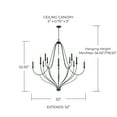thumbnail image 3 of 12 Light Chandelier     -Traditional Installation Capital Lighting 441601Bi, 3 of 7