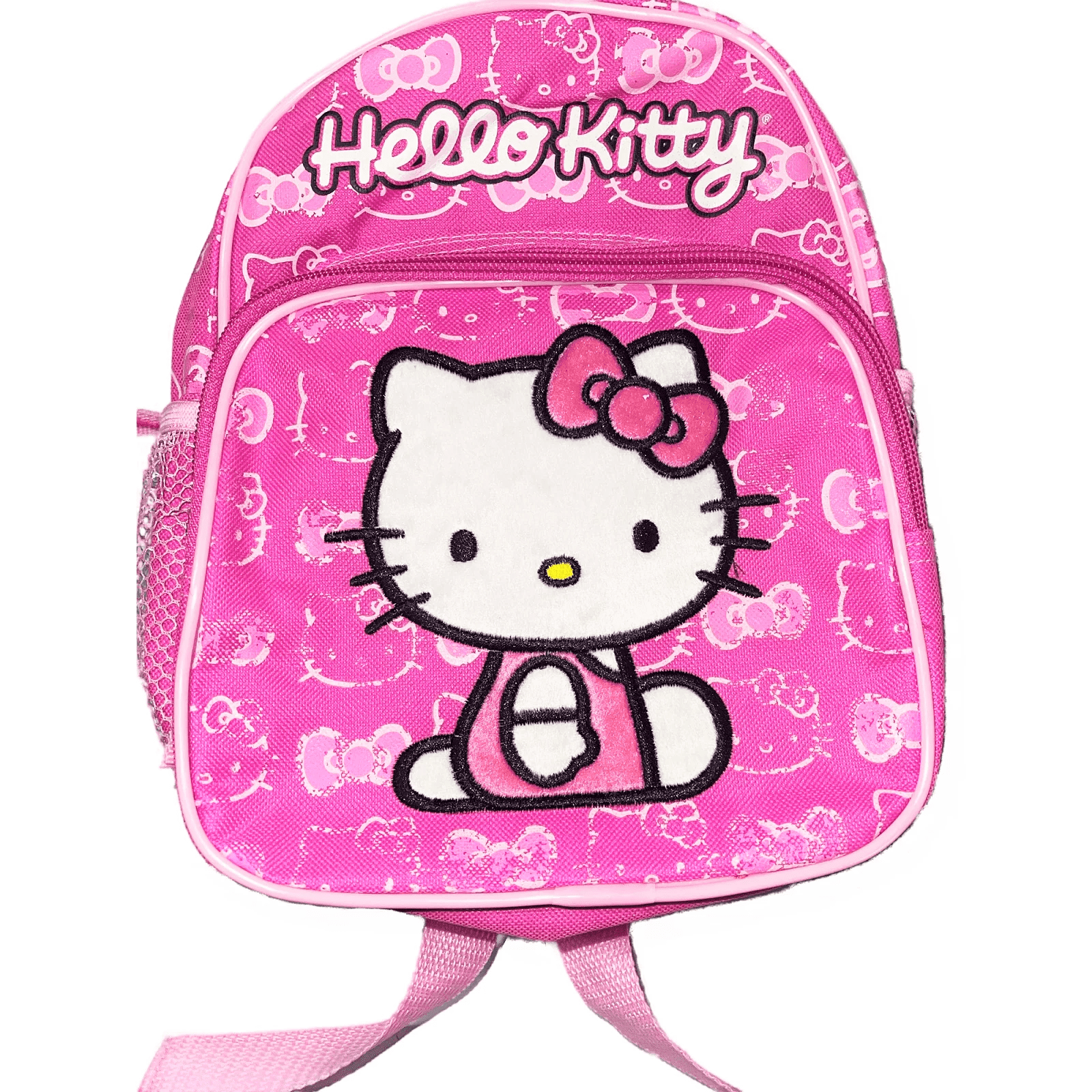 Mini Backpack - Hello Kitty - Pink Kitty Head & Bows 10 inch New School Bag 824997, Girl's, Size: 10H x 8W x 4.25D