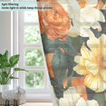 thumbnail image 4 of Yayeee Window Curtains Set of 2 for Living Room Light Filtering 63"x42", Bright Floral, 4 of 7
